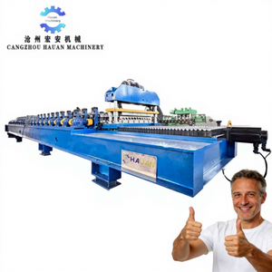 HAUAN Roll Forming Machine 1250mm Feeding Width 0.8-2.0mm Thickness For Colored Steel Roofing High Productivity - Product Image 1