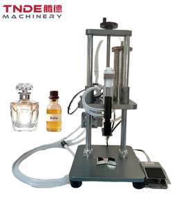 Buscar Productos, recién lanzado, pequeño equipo de llenado cuantitativo semiautomático, máquina de llenado de perfume de un solo cabezal - Product Image 1