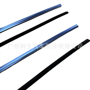 แถบแรงดันด้านนอกกระจกแบบ3ประตูรุ่นเทสลา1084745 1080681ชุบด้วยไฟฟ้า - Product Image 4
