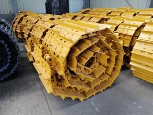 Pc200 triple grouser palude bulldozer pista pad crawler gru punte di gomma assy escavatore pista scarpa - Product Image 2