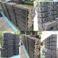 Mini système de sonorisation actif double 5 pouces Line Array pour location, idéal pour les églises, spectacles en intérieur et scènes.