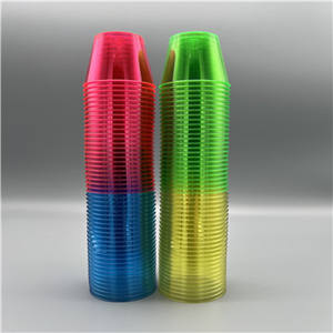 1 oz Design unico vendita calda monouso bicchieri di plastica di colore trasparente - Product Image 2