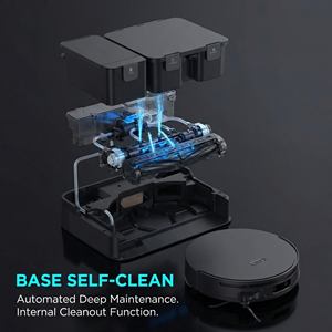 Robot Aspirador y Fregador 3 en 1 con Succión de Potencia de 20000Pa, Limpieza en Húmedo y Seco, Estación Base Inteligente - Product Image 4