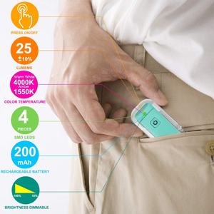 Lámpara de Lectura Moderna con Clip USB, Mini, Plegable, con Protección Ocular, Luz Azul, Portátil, Minimalista, para Leer Libros - Product Image 6