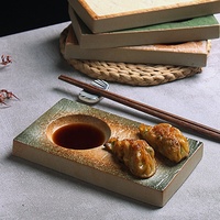 Assiettes plates en céramique japonaise NEWELL, style moderne minimaliste, 8 pouces, compatibles micro-ondes, pour restaurant, maison, cuisine et fêtes