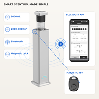 Diffuseur d'arômes électrique sans eau 1000 ml, machine à parfum pour grand hall, centre commercial