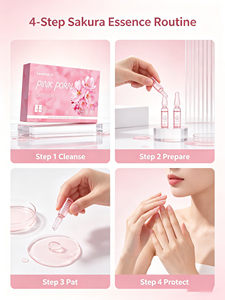 ขายส่ง PDRN สีชมพู ผลิตภัณฑ์ดูแลผิวระดับมืออาชีพ 5 มล. x 10 ขวด บำรุงผิวชุ่มชื้น สำหรับร้านเสริมสวย จัดจำหน่ายจากโรงงาน - Product Image 2
