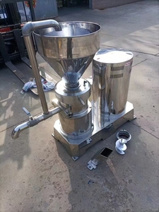 Machine de traitement de noix de moulin colloïdal de broyeur de beurre d'amande de catégorie comestible horizontale - Product Image 3