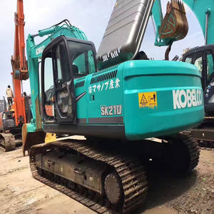 21 tonnes ont utilisé la SK210-8 d'excavatrice de kobelco, EXCAVATRICE ORIGINALE utilisée bon marché du JAPON de KOBELCO SK200 SK210 dans le bon conditionnn - Product Image 6