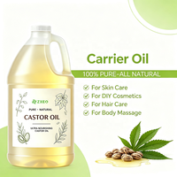 Huile de ricin multi-usage pressée à froid, naturelle, pour massage, soins de la peau, cheveux, fabrication de savon, aromathérapie, base de beauté DIY, en vrac