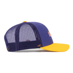 Casquette TCAP en tissu mélangé de laine personnalisée de Chine, broderie plate, casquette de camionneur en maille - Product Image 4