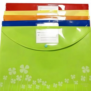 Sobre para Documentos con Botones a Presión, Tamaño Grande, Diseño Floral, Carpeta de Plástico Elegante para Oficina y Escuela - Product Image 1
