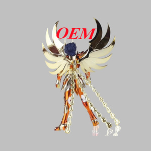 Guapo Anime Figura 27cm PVC Saint Seiya Phoenix <span class=keywords><strong>Ikki</strong></span> Modelo de decoración con personalización OEM - Product Image 4