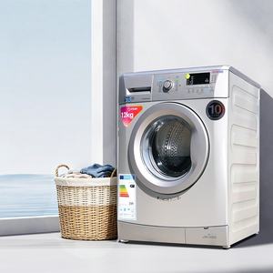 <span class=keywords><strong>Lavadora</strong></span> Compacta de Carga Frontal de 12 kg, <span class=keywords><strong>Lavadora</strong></span> Automática de Rodillos con Ahorro de Energía y <span class=keywords><strong>Tambor</strong></span> de Acero Inoxidable para Uso Doméstico - Product Image 4