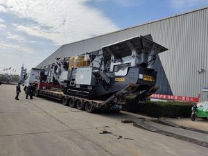 Monde theo dõi máy nghiền đá nhiệm vụ nặng nề Crawler di động máy nghiền hàm để bán - Product Image 3