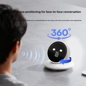 Robot de dialogue vocal intelligent en métal DiMi pour ordinateur de bureau, compagnon de voiture, partenaire émotionnel, cadeau unisexe pour tous les âges - Product Image 4