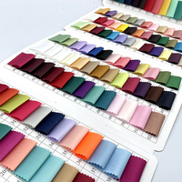 Tissus en satin de soie, vêtements, robes, doublures, tissus textiles, matières premières, tissu extensible 100% polyester, satin