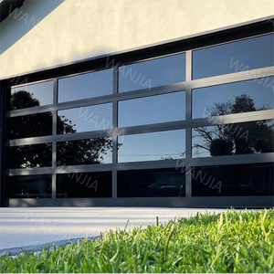 Fournisseur en gros <span class=keywords><strong>de</strong></span> portes <span class=keywords><strong>de</strong></span> <span class=keywords><strong>garage</strong></span> en aluminium avec verre enduit pour villa, hôtel, extérieur - Product Image 2