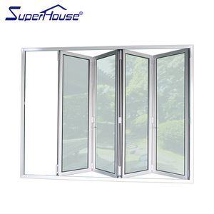 <span class=keywords><strong>Porte</strong></span> <span class=keywords><strong>pliante</strong></span> industrielle en verre double vitrage ignifuge Superhosue, <span class=keywords><strong>porte</strong></span> extérieure pour patio, <span class=keywords><strong>garage</strong></span>, transparente, à prix avantageux - Product Image 6