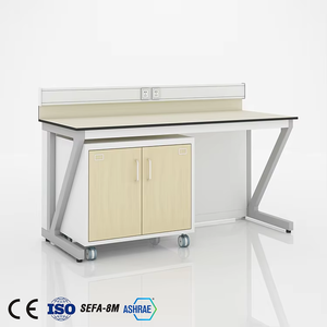 Muebles de laboratorio de acero completo, banco de trabajo para ordenador - Product Image 5