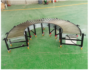 Esnek konveyör sistemi esnek genişletilebilir tahrikli makaralı konveyör - Product Image 3