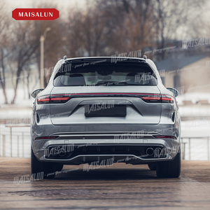 Precios de fábrica, kit de carrocería de fibra de carbono para <span class=keywords><strong>Porsche</strong></span> <span class=keywords><strong>Cayenne</strong></span> 9Y0 9YA, actualización a estilo M con parachoques delantero, labio delantero - Product Image 5