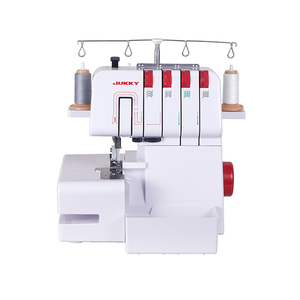 JUKKY JK843 Nouvelle machine à coudre surjeteuse semi-automatique 4 fils portable pour usage domestique, vêtements et confection, haute vitesse - Product Image 4