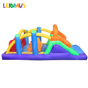 Túnel de carrera de obstáculos de alta calidad, juegos de desafío para niños, juegos de juegos suaves, carrera de obstáculos inflable flotante - Product Image 2
