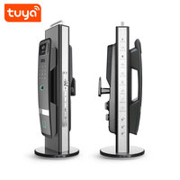 Cerradura de Puerta Inteligente WiFi Tuya de Alta Calidad con Reconocimiento Facial 3D Automático, Huella Dactilar y Cámara de Ojo de Gato PST-H20-P