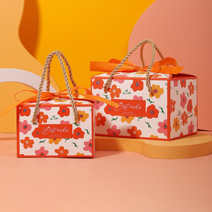 Ramah Lingkungan Kustom Desain Baru Mewah Mendukung Pernikahan Manis Hadiah Kemasan Kertas Kotak Permen Emas untuk Kue Kue - Product Image 6