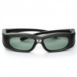 GONBES Universel pour lunettes 3D à obturateur actif pour téléviseurs LED/LCD/<span class=keywords><strong>Plasma</strong></span> et projecteurs DLP (ajustement personnalisé) - Product Image 1