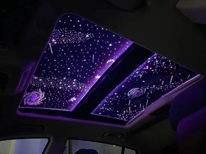 Mặt Trời Bảo Vệ Và Bảo Vệ UV Đôi Cửa Trời Xe Toàn Cảnh Cửa Trời Đầy Sao Bầu Trời Phim Thích Hợp Cho Audi - Product Image 2