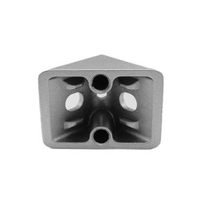 <span class=keywords><strong>Die</strong></span>-<span class=keywords><strong>Cast</strong></span> seng 40*40 Slot 8 sudut braket sudut dengan tutup penutup struktur braket segitiga - Product Image 3