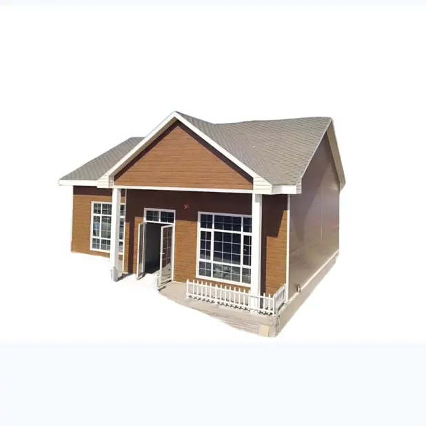 Prefabricated garden huts with solid structure and waterproof safety Prefab Family House