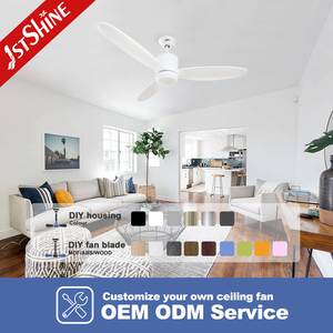 Quạt Trần 1Stshine Cánh Quạt Hiện Đại Động Cơ Đảo Ngược Không Ồn Động Cơ Đèn <span class=keywords><strong>Led</strong></span> Có Thể Điều Chỉnh Độ Sáng Với Điều Khiển Từ Xa - Product Image 4