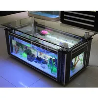 Amazing Living Room Design Coffee Table Fish Tank Aquarium Dining Table Fish Tank Table