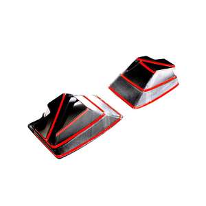 JCSPORTLINE Conduits d'air de pare-chocs avant en fibre de carbone sèche pré-imprégnée pure pour BMW G87 M2 Coupé <span class=keywords><strong>2023</strong></span> - Product Image 5