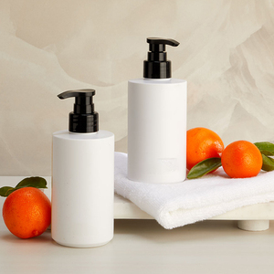 Flacon en plastique pour shampooing et sérum pour la peau, lotion, couleur personnalisée, emballage givré, flacons à pompe vides, 300 ml/500 ml, HDPE, OEM/ODM - Product Image 4