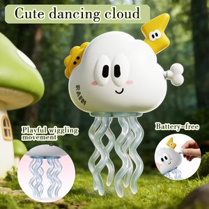 Jouet mécanique à remonter EPT Nuage de pluie méduse, sans piles, dansant et coulissant, pour enfants - Product Image 3