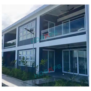 HDSAFE バルコニー ガラス手すり金具 アルミ階段手すり金具 フレームレスアルミプロファイル U字型手すり工場 - Product Image 3