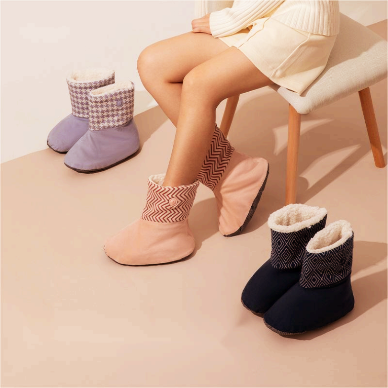 Может быть перезаряжен и подключен к подогреву, хлопковый офисный подогреватель для ног/