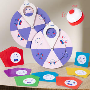 Puzzle de correspondance d'<span class=keywords><strong>expression</strong></span> de visage de combat à deux joueurs Jeu de correspondance interactif parent-enfant Éducation précoce Puzzles pour enfants - Product Image 5