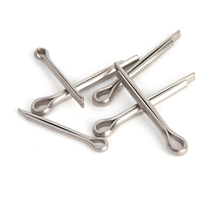 SS304/316 Stainless Steel Split Pin Fasteners Din94 Cotter Pin Clips for Connection Galvanizing Product Category Pins
