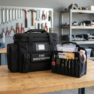 Bolsa de Kit de Investigación de Incendios de Nailon Cordura 1000D, Estuche para Equipo de Detección Acelerada en Escenas Forenses, Bolsa para Materiales Explosivos - Product Image 2