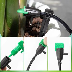 <span class=keywords><strong>Goutteur</strong></span> d'irrigation réglable 0~40L, régulateur d'arrosage, émetteur 1/4'', système d'irrigation goutte à goutte micro, arroseurs verts - Product Image 4
