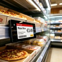 LEEKA ESL Assurance Qualité Logo Personnalisé Étiquettes de Prix Numériques Sans Fil 2,13 Pouces pour Supermarché