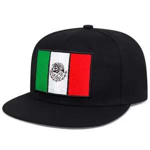 멕시코 대표팀 조정 가능한 태양 모자 수 놓은 인터넷 빨간 야구 모자 도매 새 모자