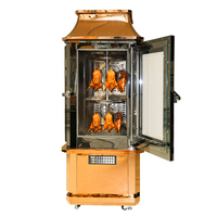Machine commerciale de four de rôtissoire de poulet de canard de porc de restaurant