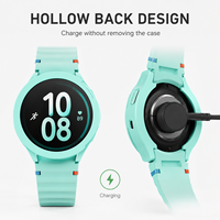 Funda protectora de silicona para Samsung Galaxy Watch 4, 5, 6, 7, 8, 40mm, 44mm, cubierta suave a prueba de golpes para Fitness y uso diario