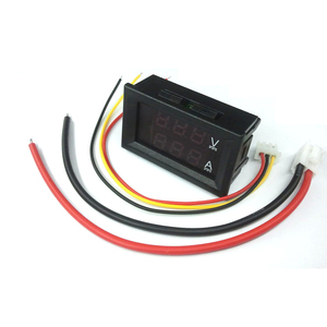 Mini voltmètre numérique et ampèremètre testeur de panneau DC 100V 10A 0.28 \ "double affichage <span class=keywords><strong>LED</strong></span> <span class=keywords><strong>LCD</strong></span> Volt et détecteur de tension de courant - Product Image 2
